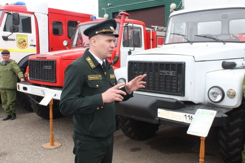 Татарстанским журналистам показали работу лесопожарной станции «Лаишево»