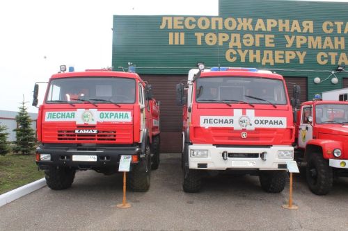 Татарстанским журналистам показали работу лесопожарной станции «Лаишево»