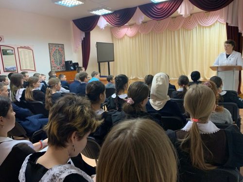 Учащимся Лаишевского района рассказали об опасностях туберкулеза