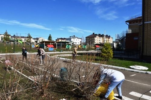 Субботник еще больше сплотил жителей Лаишева