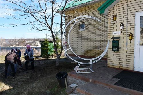 В Лаишевской мечети субботник идет полным ходом