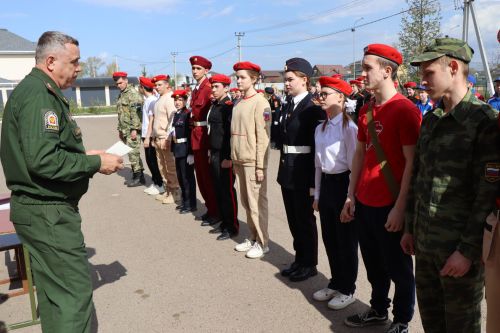 Сегодня школьники Лаишевского района играют в «Зарницу»
