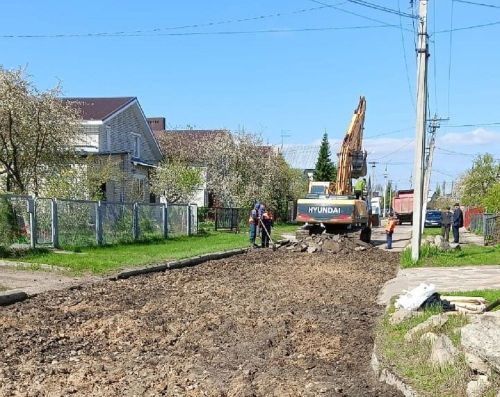 В Лаишевском районе начали асфальтировать еще одну улицу