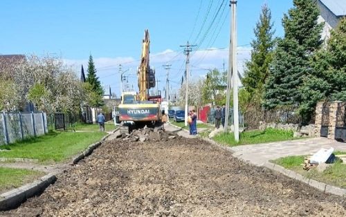 В Лаишевском районе начали асфальтировать еще одну улицу