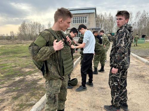 В Лаишевском районе защитниками Отечества готовятся стать со школьной скамьи