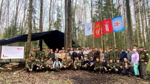 Поисковики из Лаишевского района работают на территории Новгородской области