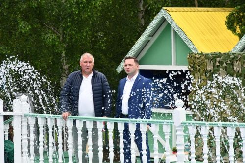 На Сабантуе в Березовой роще Казани Лаишевское подворье радушно встречало гостей