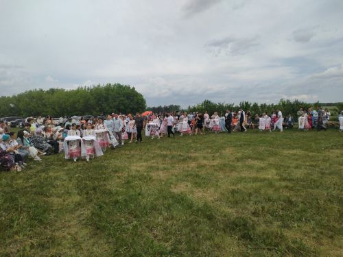 В Пелево на Сабантуе чествовали семейные пары