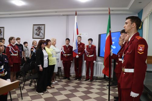 В Столбищенской средней школе открыли класс практической подготовки по беспилотным авиационным системам