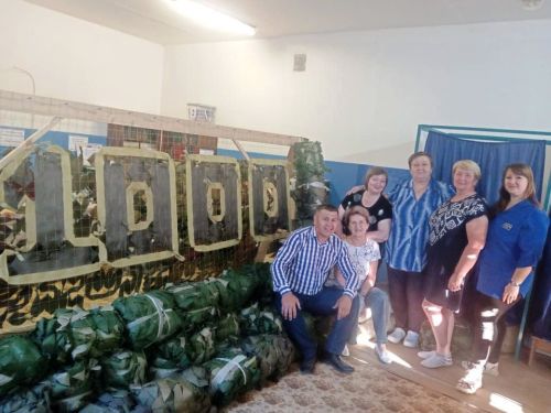 1000-я сеть изготовлена в Песчано-Ковалинском пункте плетения масксетей