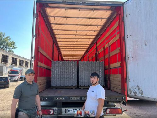 Из Лаишевского района отправили 75 тонн стройматериалов в подшефные города Лисичанск и Рубежное