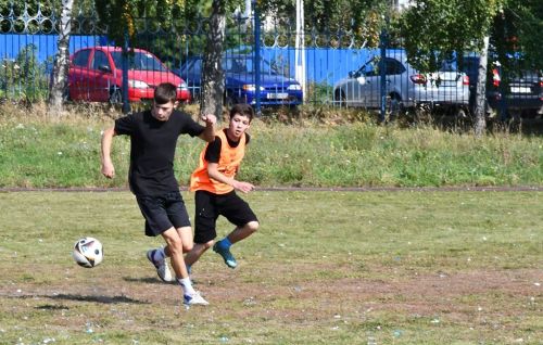 Спортивный учебный год в Лаишевском районе начался школьными соревнованиями по футболу