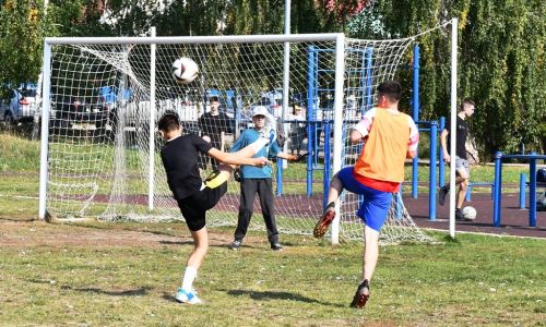 Спортивный учебный год в Лаишевском районе начался школьными соревнованиями по футболу