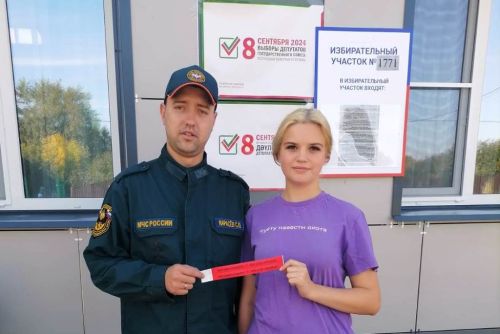 В селах Лаишевского района избиратели активно голосуют