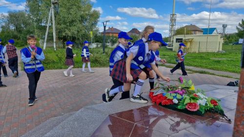 В Усадской прогимназии провели акцию «Обелиск»
