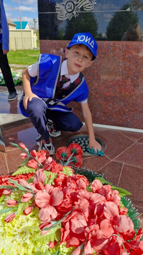 В Усадской прогимназии провели акцию «Обелиск»