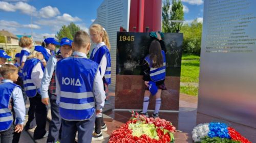 В Усадской прогимназии провели акцию «Обелиск»