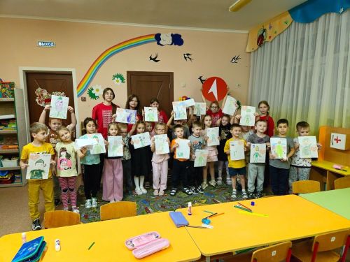 Лаишевские гимназисты рассказали детям о защитниках Отечества