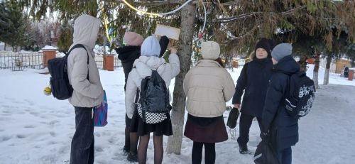 Лаишевские школьники провели акцию «Покорми птиц зимой»