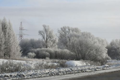 Зимы морозные узоры