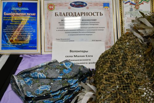 Выставка достижений жителей Малоелгинского сельского поселения прошла в рамках встречи с руководителями района