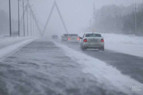 Временное ограничение движения для автобусов и грузовиков на трассе М5 введено в Татарстане