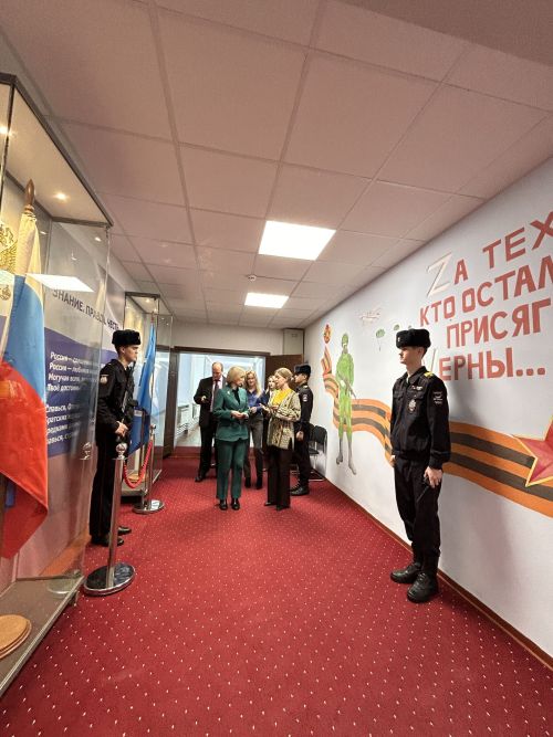 Министр образования Вологодской области посетила Лаишевский техникум