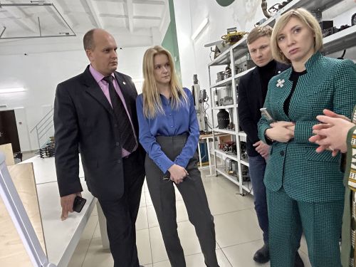 Министр образования Вологодской области посетила Лаишевский техникум