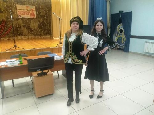 В Рождественском сельском поселении прошел показ мод