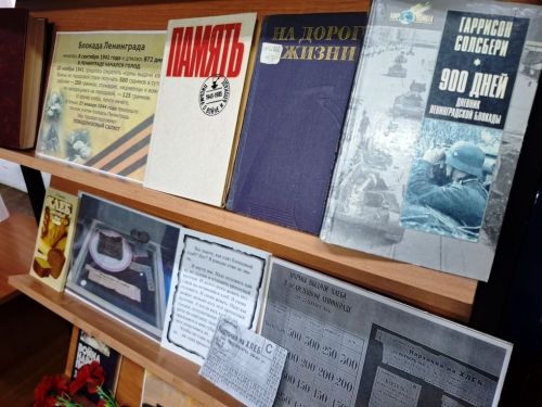 Патриотическая выставка «Непокорённый Ленинград» открыта в Лаишевской библиотеке