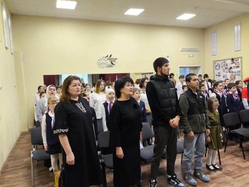 Сокуры мәктәбендә Ватанны саклаучылар елы һәм Бөек Ватан сугышында Җиңүнең 80 еллыгы ачылды
