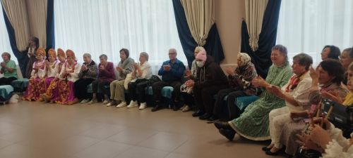 В Орловском СДК Покровский вечер собрал любителей народной песни
