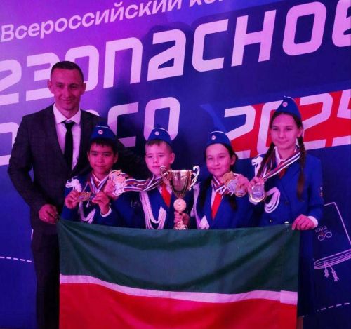 Юидовцы Татарстана стали серебряными призерами на всероссийском «Безопасном колесе»