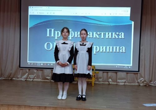 Среди школьников Лаишевского района ведется профилактика гриппа и ОРВИ