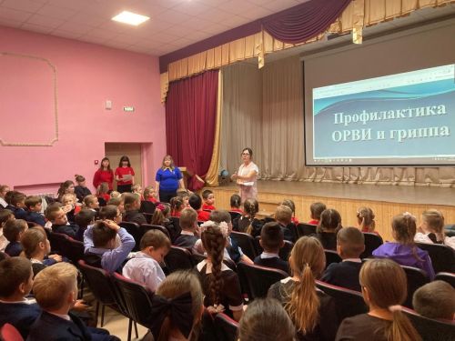 Среди школьников Лаишевского района ведется профилактика гриппа и ОРВИ