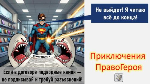 Приключения ПравоГероя, Защитника потребителей
