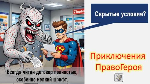 Приключения ПравоГероя, Защитника потребителей