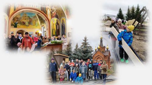 Морские пожелания отцам: праздник в Никольском с субботником и трапезой