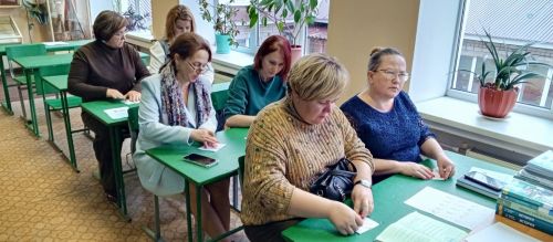 На семинаре «Патриотическое воспитание» шел обмен опытом