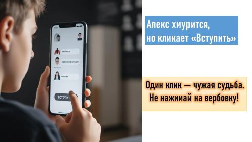 Ты решаешь — друзья и будущее, или путь  экстремизма