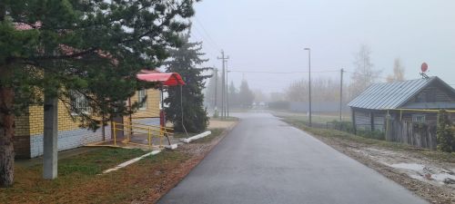 На Лаишево опустился сильный туман