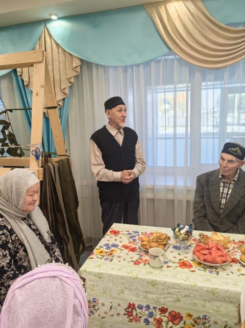Теплая встреча согрела сердца в Атабаевском доме культуры