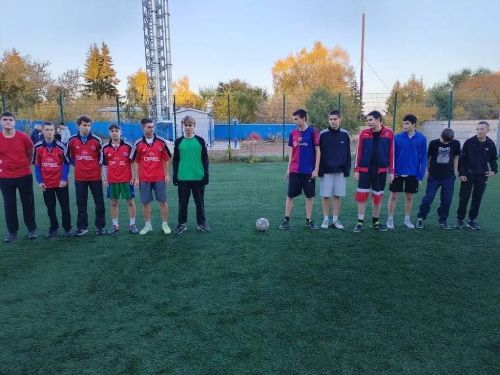 Соревнования по мини-футболу в Лаишевском техникуме