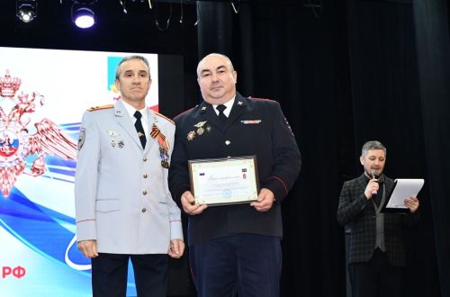 В День сотрудника органов внутренних дел наградили лучших