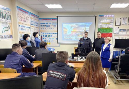 Профилактика ДТП: Встреча с курсантами автошколы в Лаишевском районе