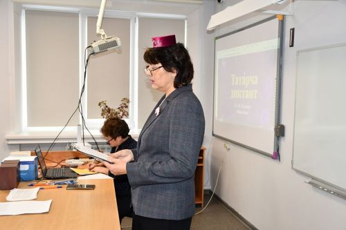 «Татарча диктант» писали взрослые и дети