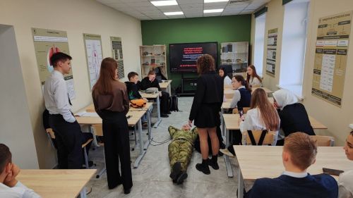Подростки Лаишевского района прошли подготовку по тактической медицине