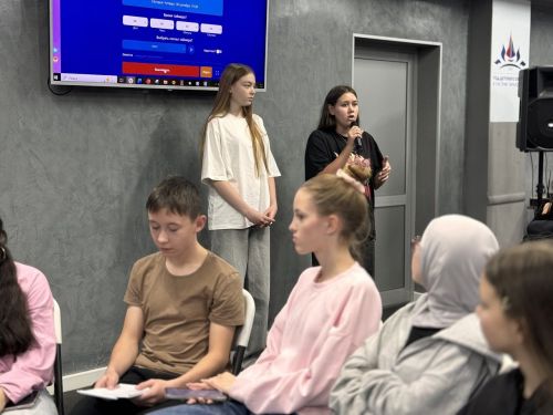 В Лаишевском районе проходили занятия Татарской детской школы лидера «Асыл»