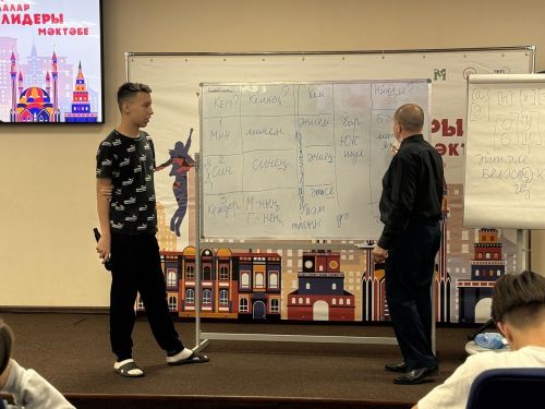 В Лаишевском районе проходили занятия Татарской детской школы лидера «Асыл»