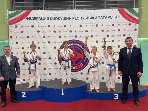 Победы и боевой дух на первенстве Казани по киокушин
